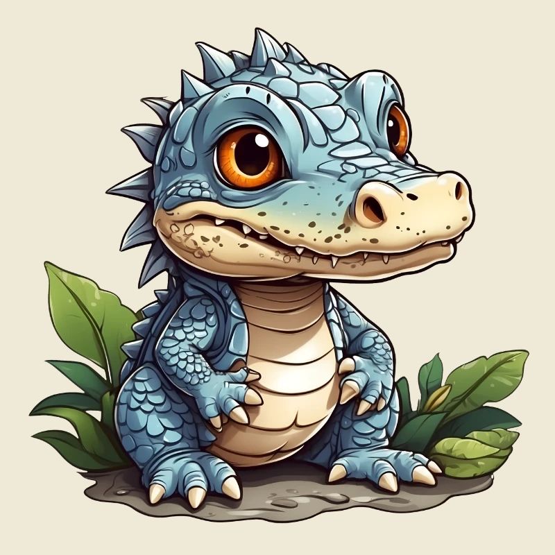 petit alligator mignon