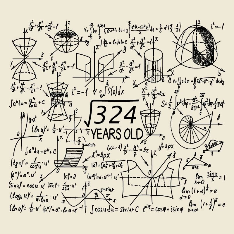 18e anniversaire Maths