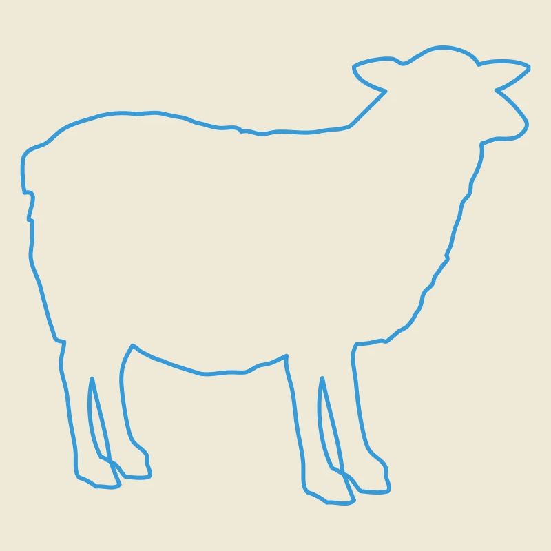 Sheep Silhouette