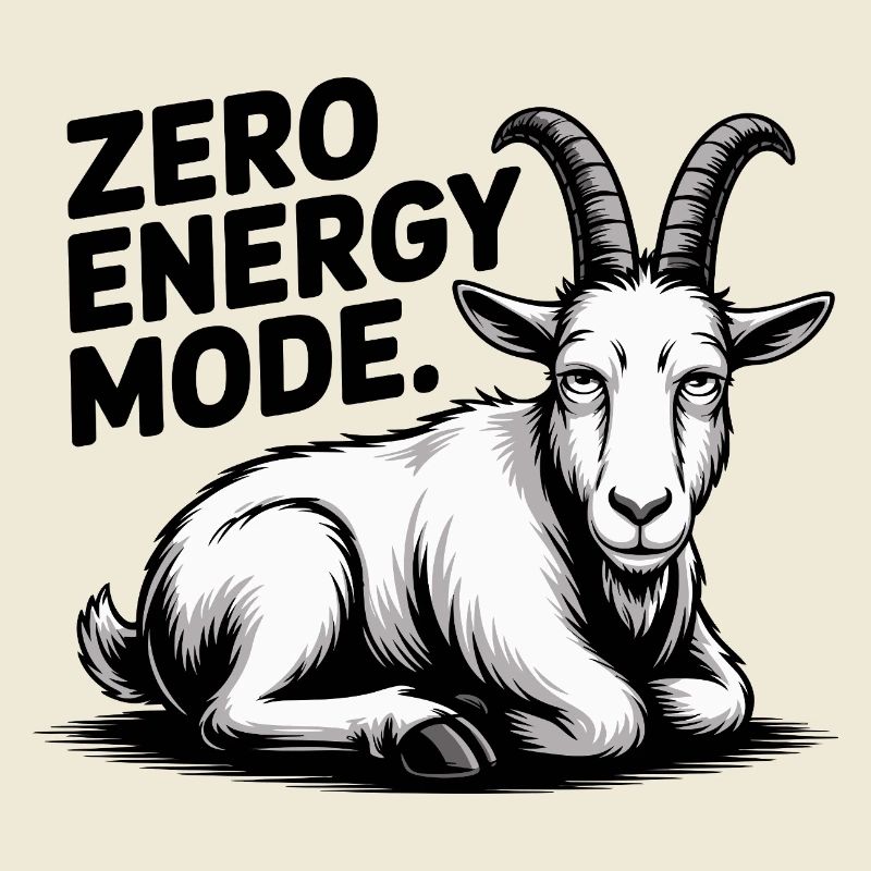 Chèvre en mode Zéro Énergie
