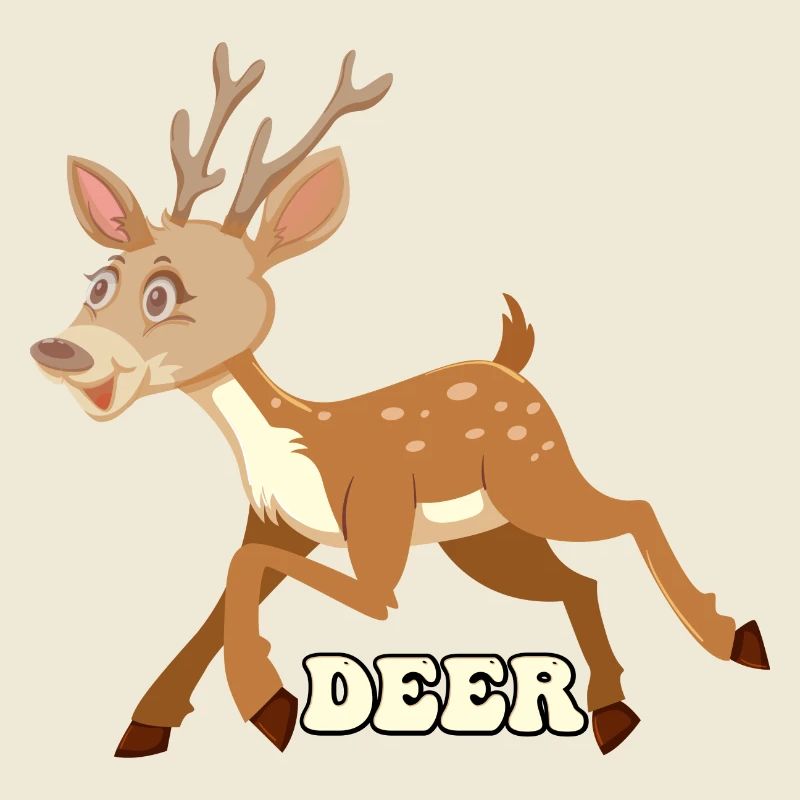 Whimsical Deer Sprint