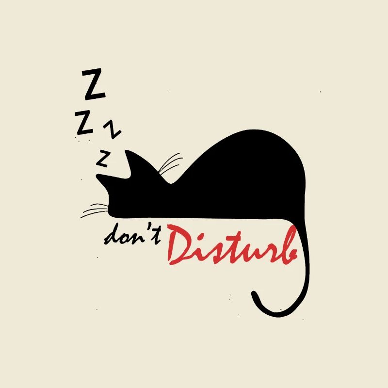 sleep, don't disturb - sleep, don't disturb