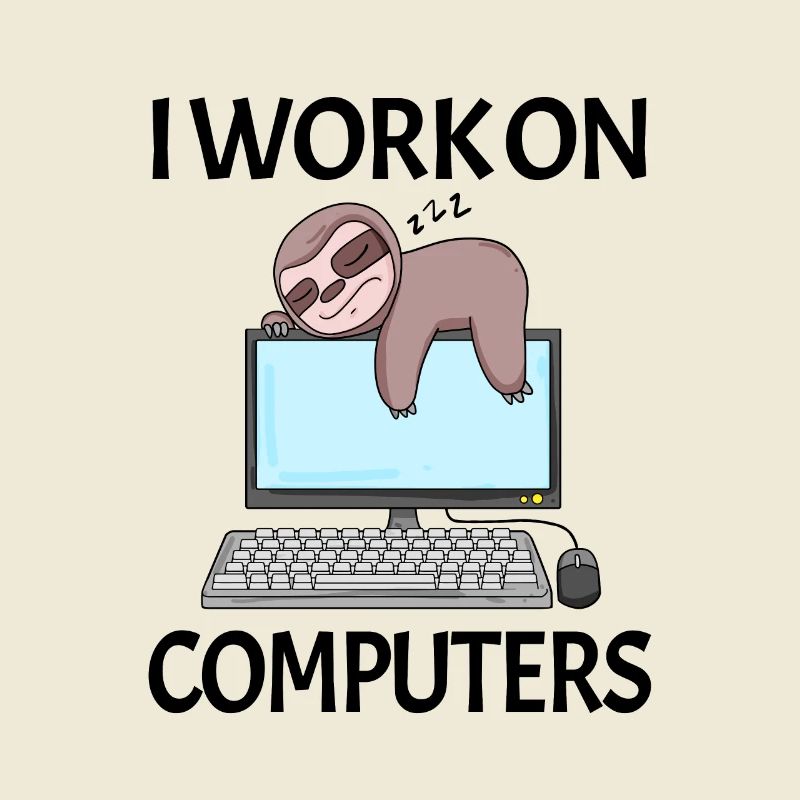 Computer Nerd Programmer Men Gift
