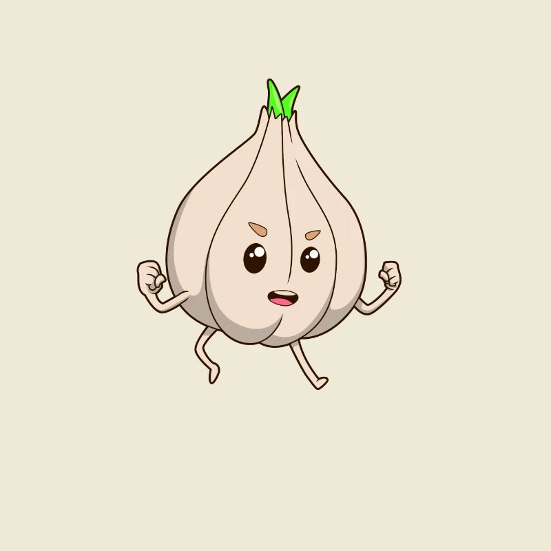 Comic Knoblauch