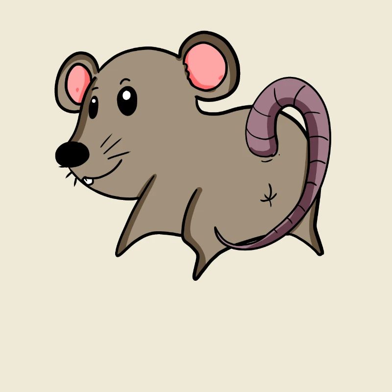 Mouse from behind - Mouse butt - Mouse ass