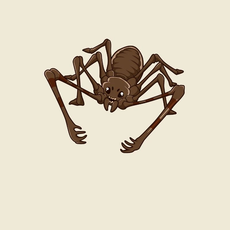 Araignée Fléau Kawaii