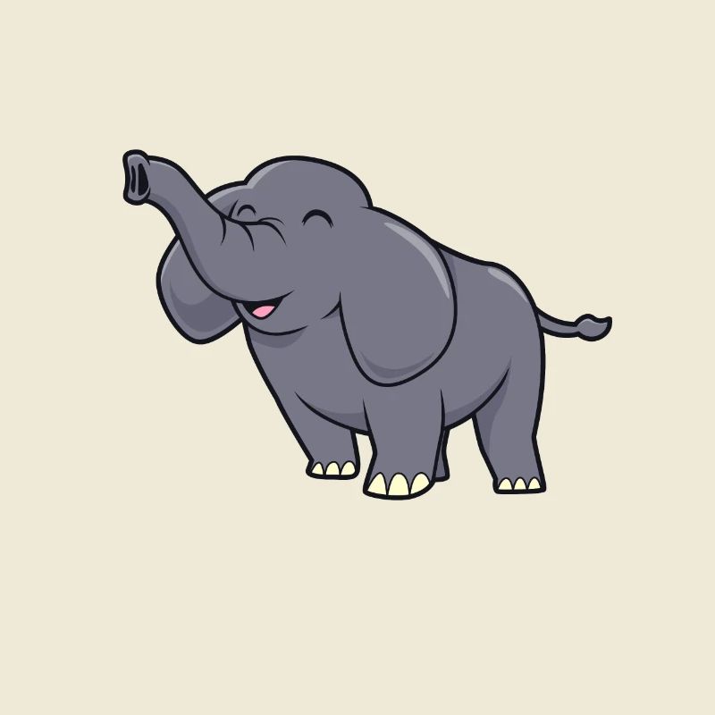 Kawaii Elephant