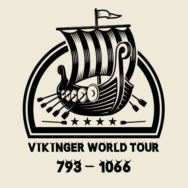 Vikinger World Tour von 793 bis 1066 ein Vikinger