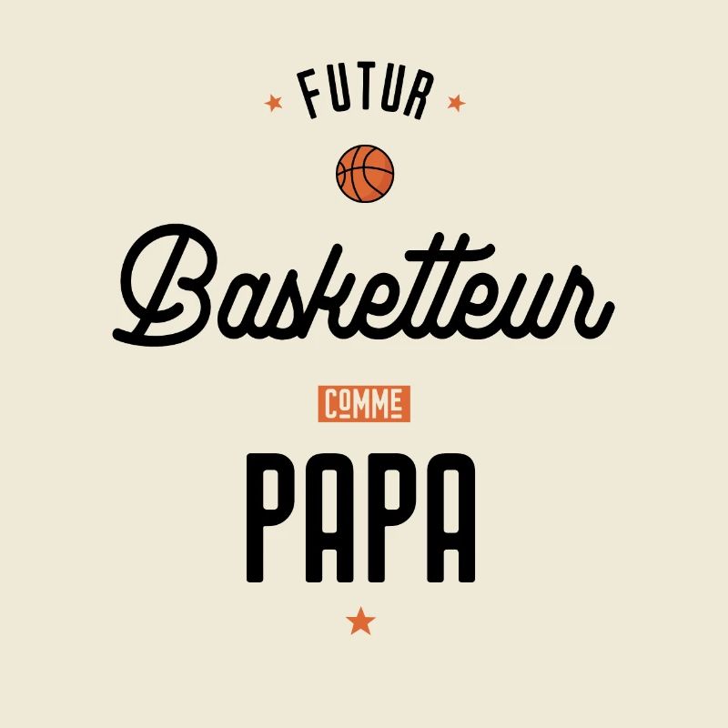 Futur basketteur comme papa