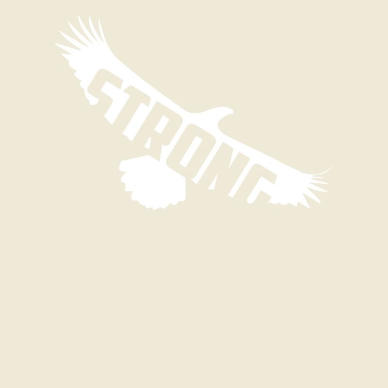 Soar With Strength and Pride Bold White Eagle