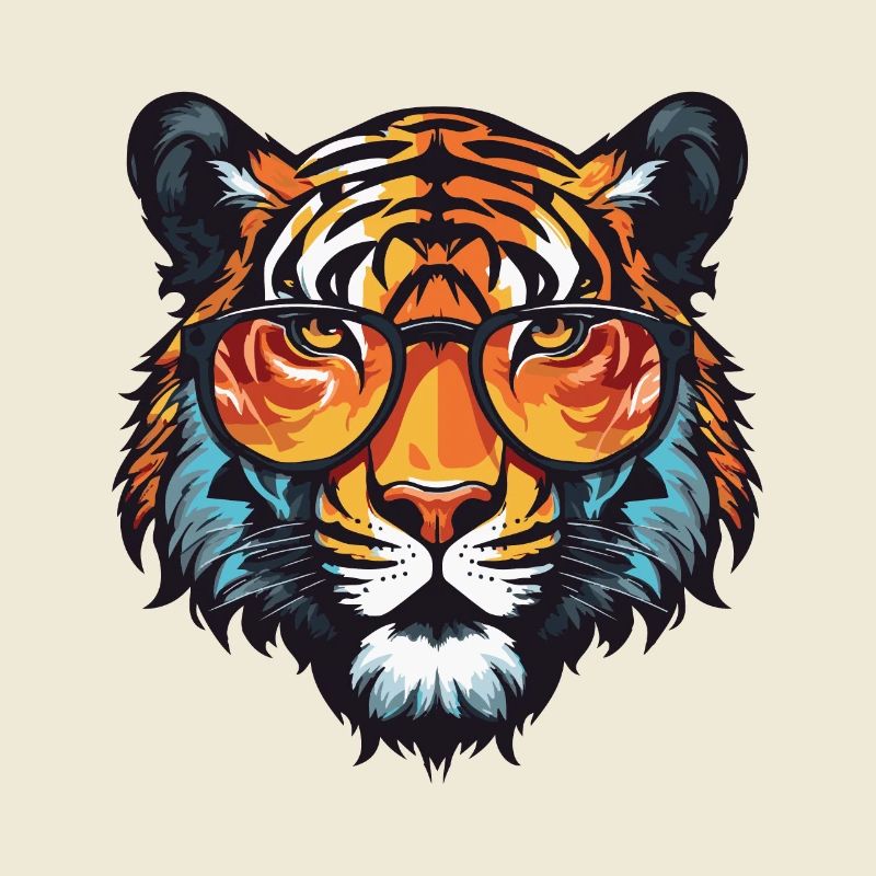 Tiger Head Cool