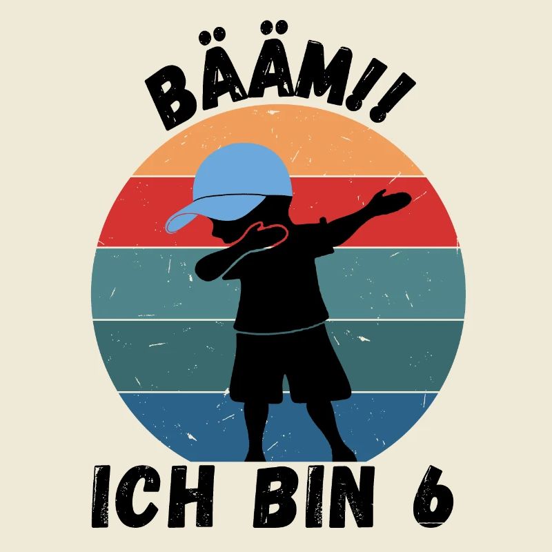 6. Geburtstag - BÄÄM, Junge mit DAB Tanz