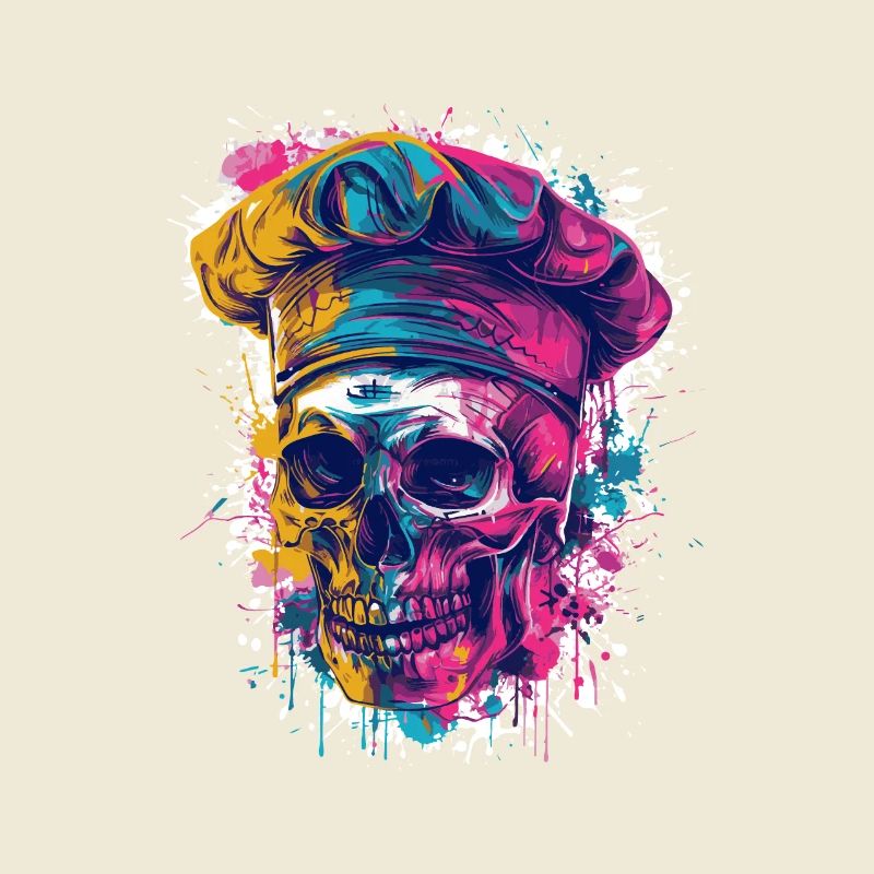 Chef Chef Skull