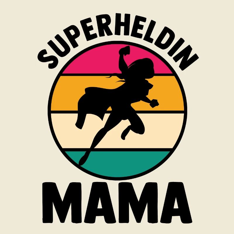 Mutter Superheldin Mama