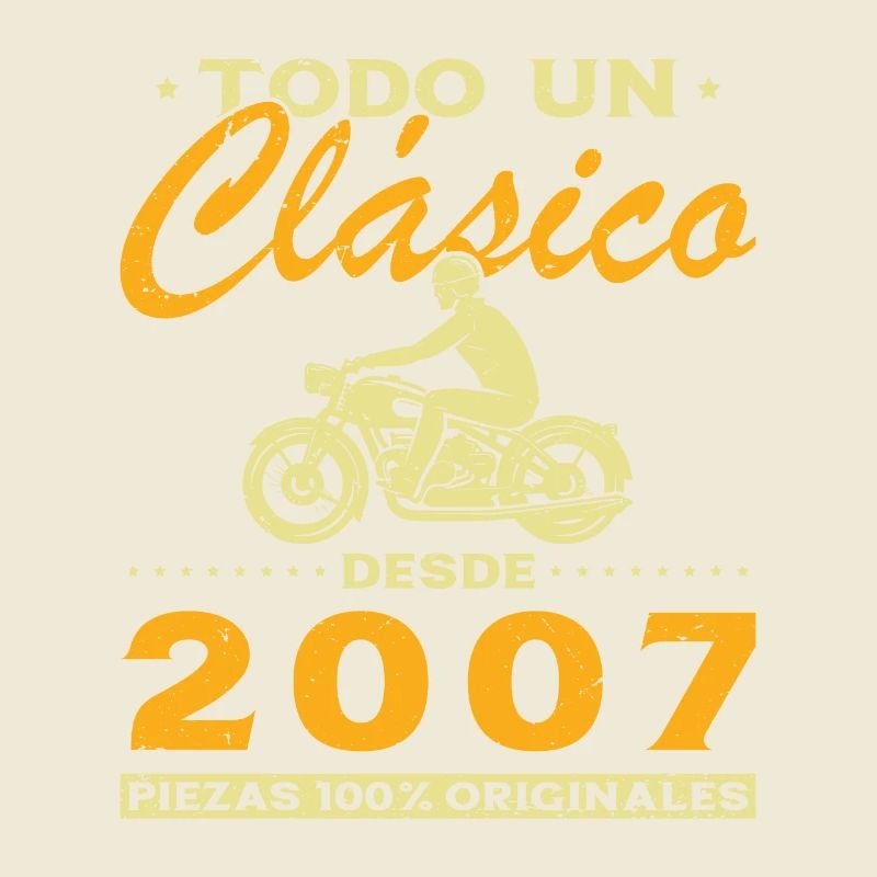 Biker Ein Klassiker, der 2007 geboren wurde