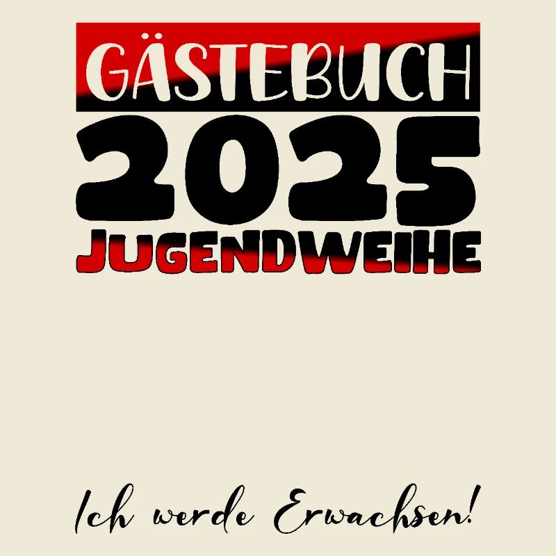 Jugendweihe 2025 Gästebuch Geschenk Mädchen Jungen