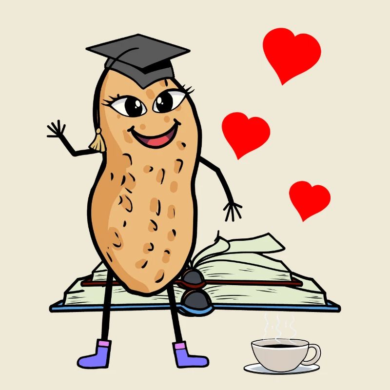 Peanut Student Studying University