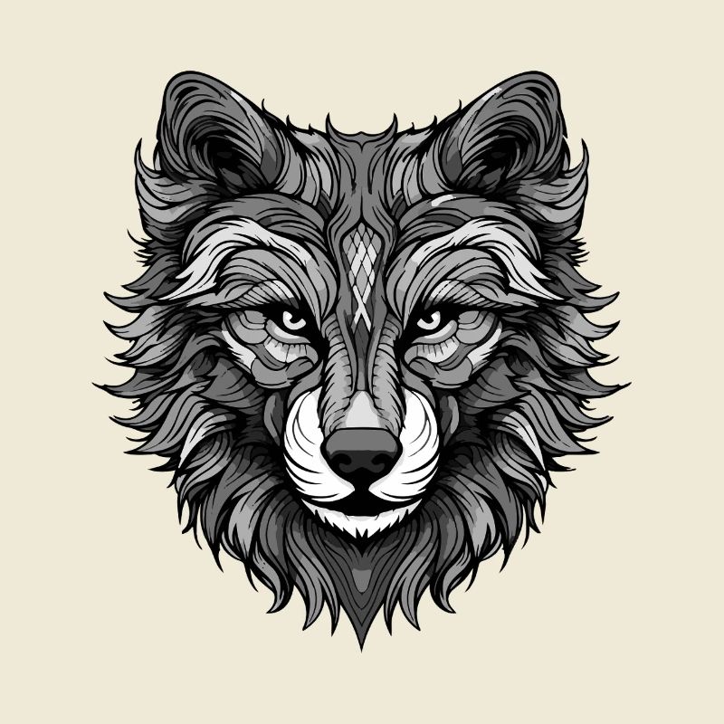 Wolf Portrait