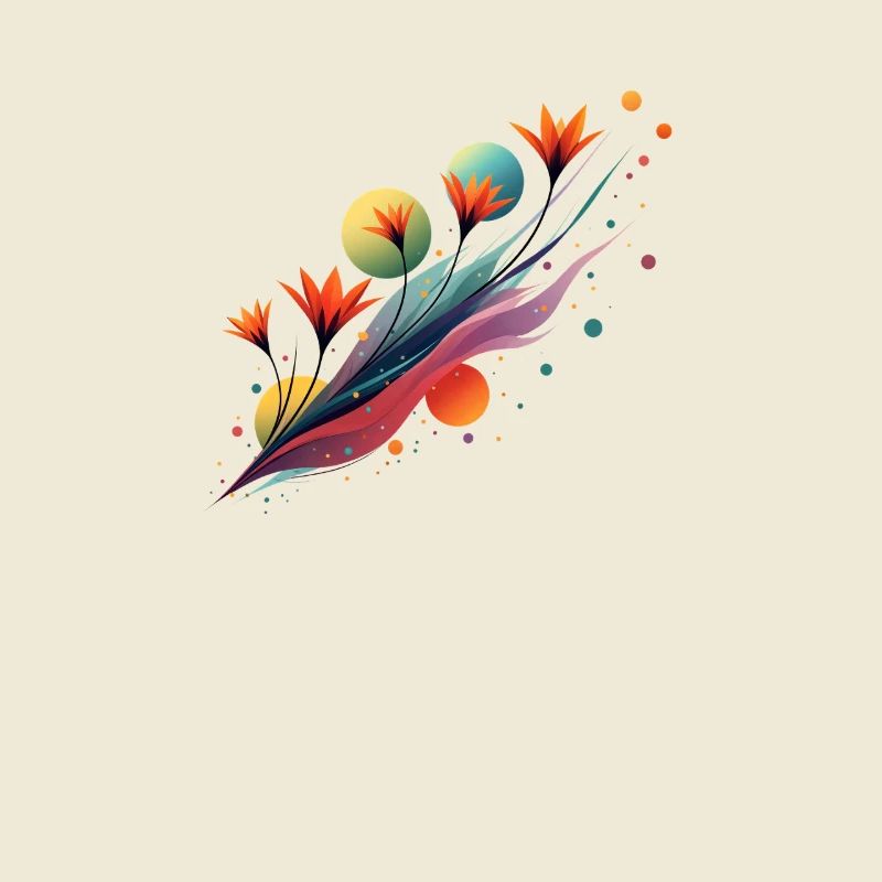 Abstract Floral Flow