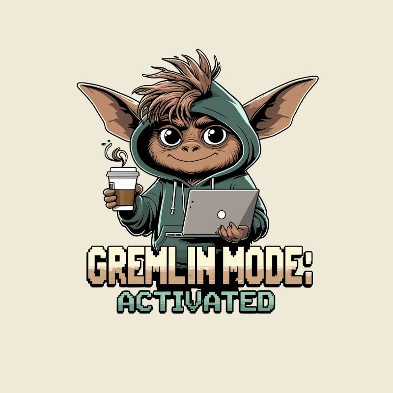 Gremlin Mode Enabled – Fun Gremlin Theme
