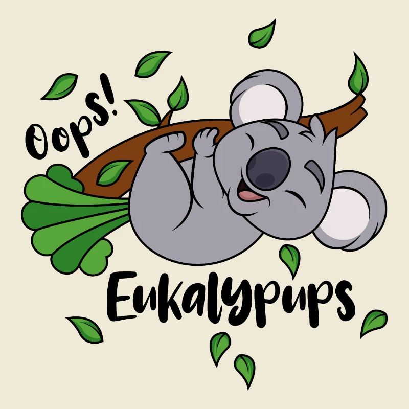 Koala Eukalyptus Oops Eukalypups Pups Tier Ast