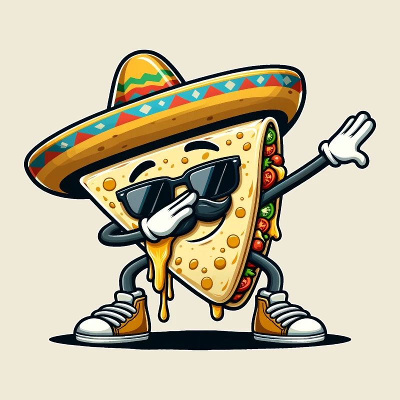 Quesadillas Essen Dabbing Mexiko