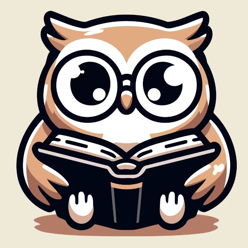Wise Owl Reader Bookish Charm