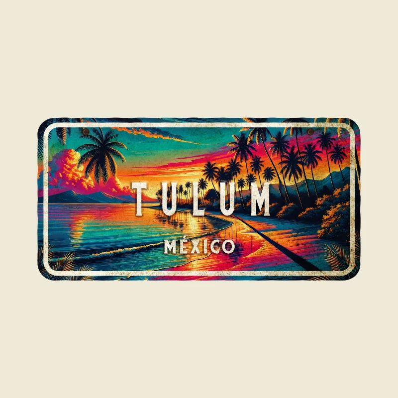Tulum Mexico Sunset Design