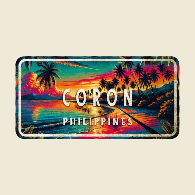 Coron – Tropical Retro Shield