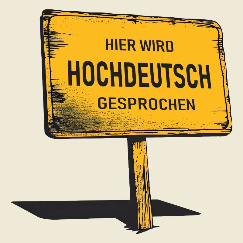 High German is spoken here