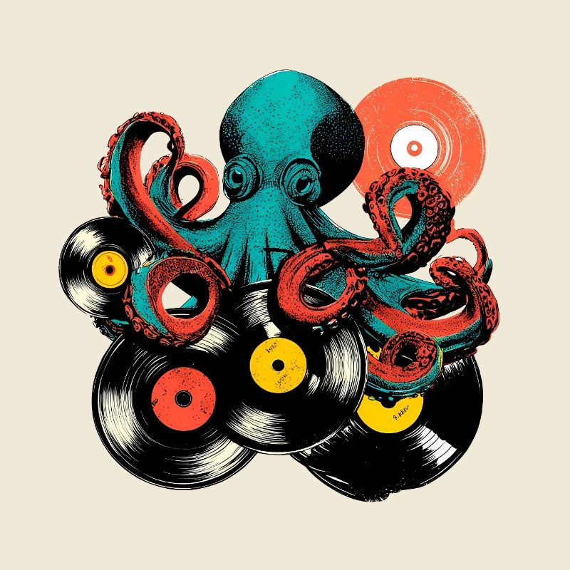 Mix vinyle Octopus