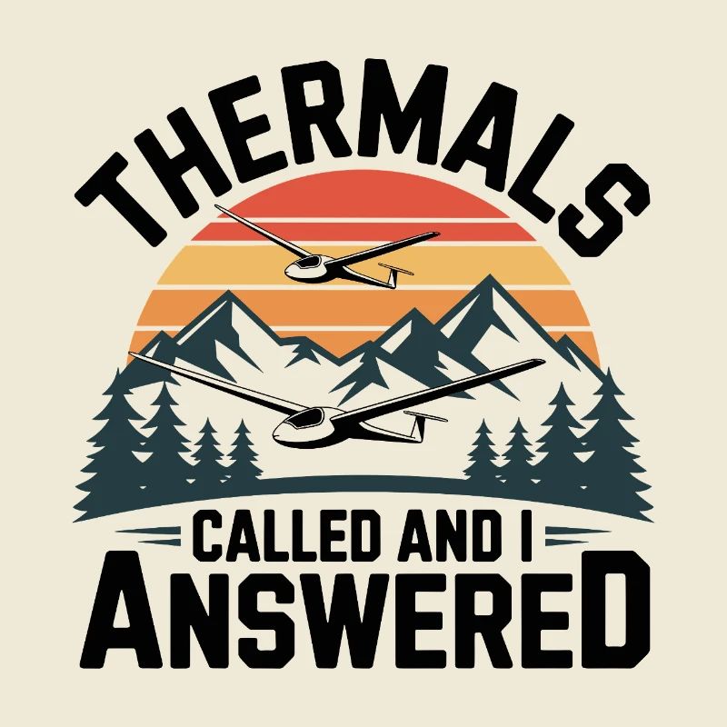 Glider thermals call, I answer – gliding