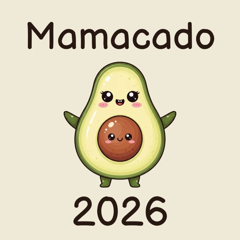 Mamacado 2026 – werdende Mama Avocado