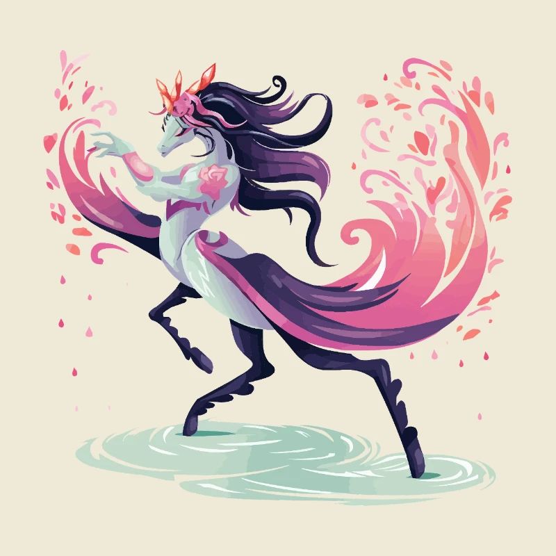 Danse de la Licorne en Fleurs