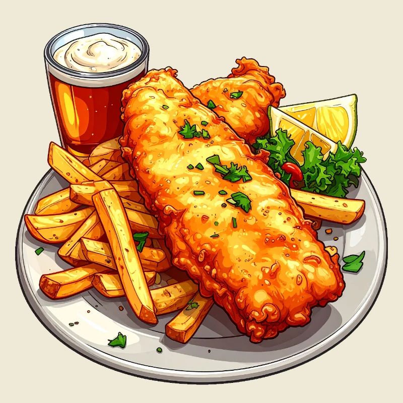Fish and chips
