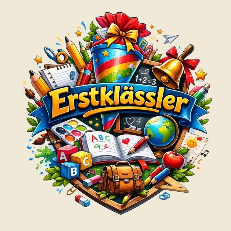 First Grade Learning World Logo