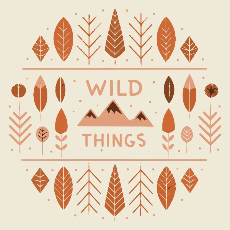 Wild Forest Natural Pattern
