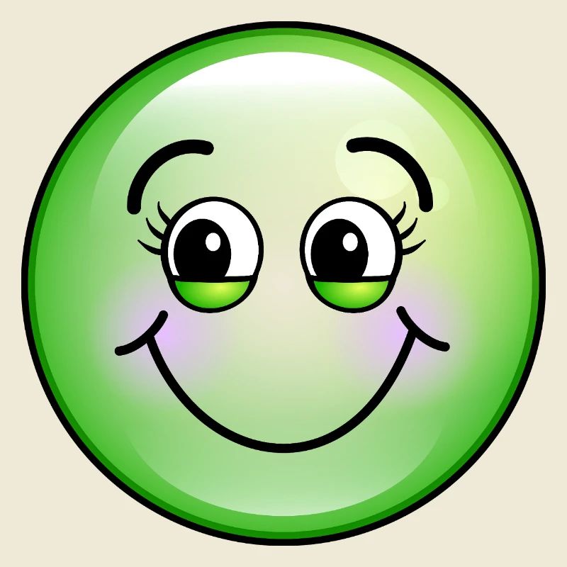 Cute Green Bubble