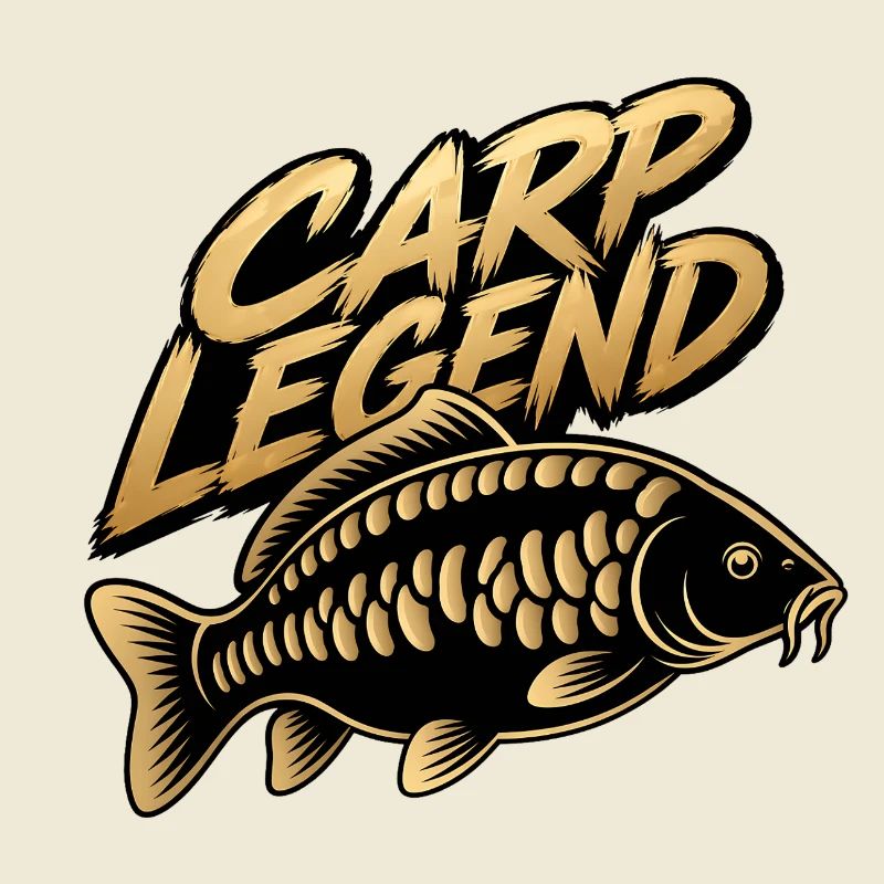 Conception de pêcheur Carp Legend