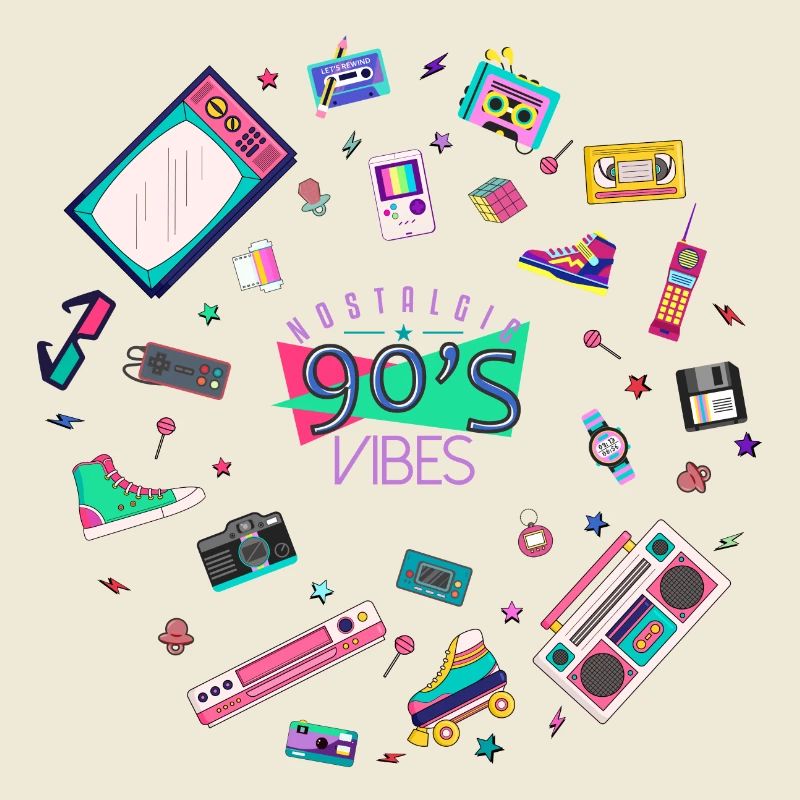 Nostalgic 90s vibes
