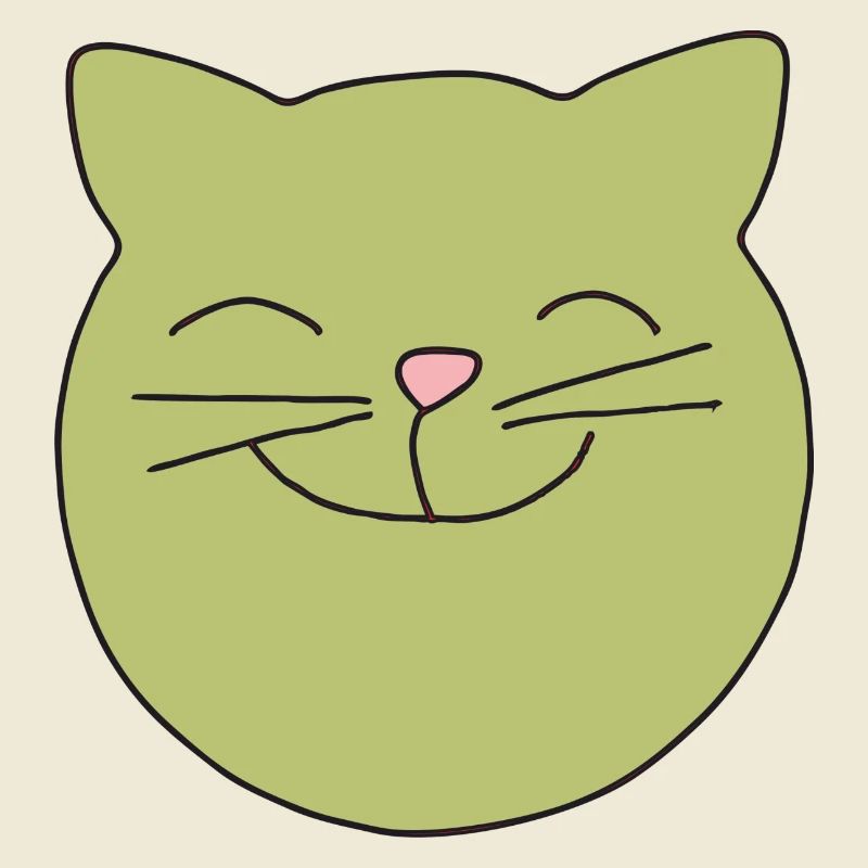 Cat's head green