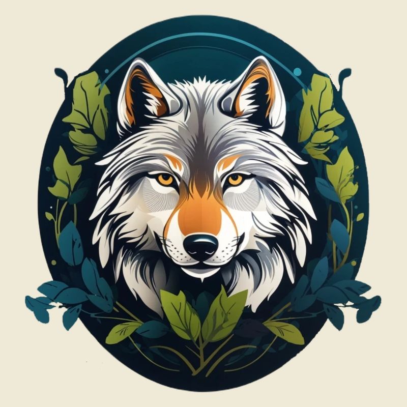 Forest dweller wolf