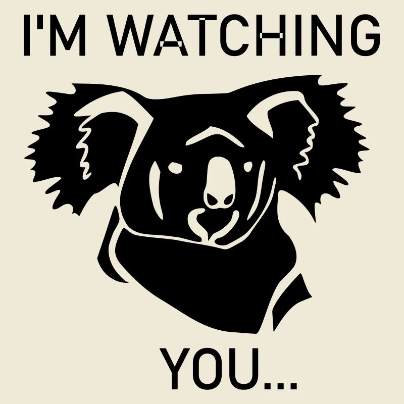 Koala is watching you
