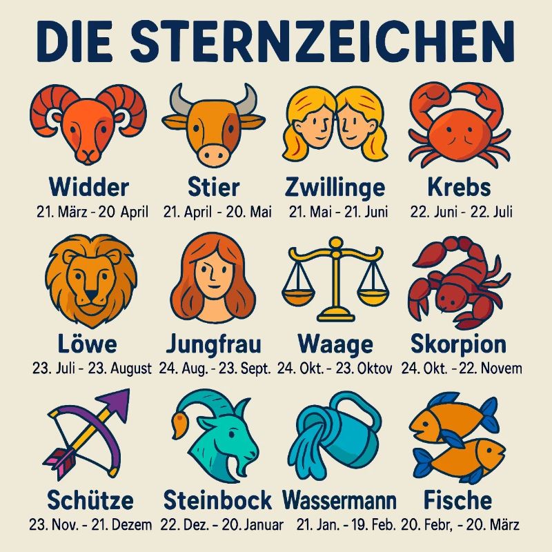Die Sternzeichen