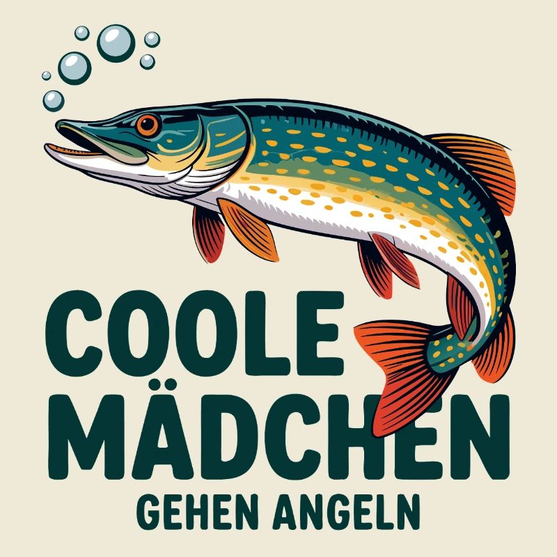 Coole Mädchen Angeln