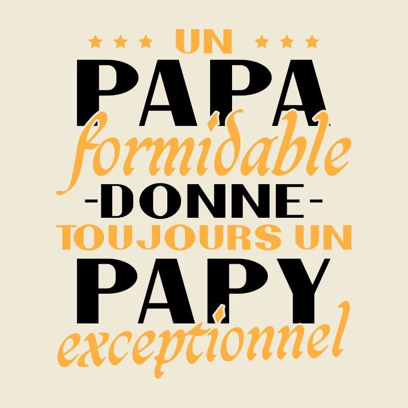 Un papa formidable - Papy exceptionnel cadeau