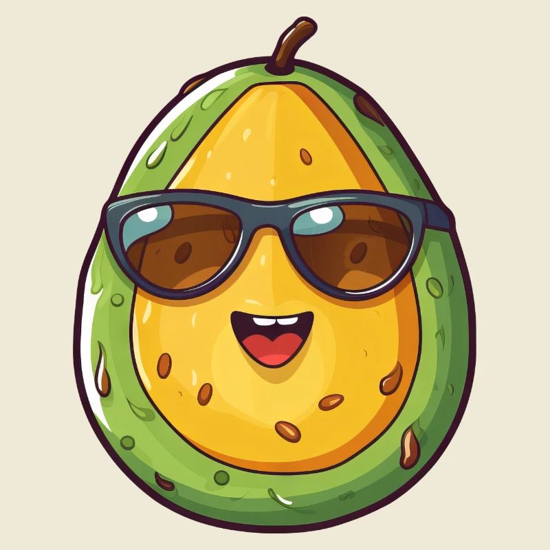 Kawaii Avocado Nerd: Healthy Intelligence