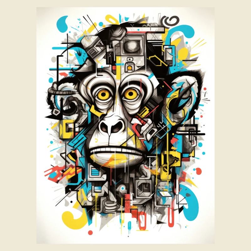 [MR] Le singe effrayé