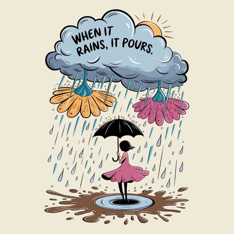 When It Rains, It Pours – Surreal Rainstorm