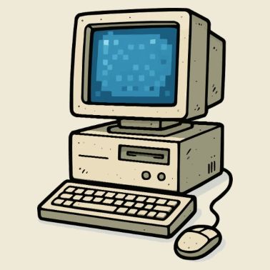 Computer vecchia scuola